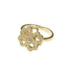 Load image into Gallery viewer, Four-leaf clover small fragrance rotatable creative ring