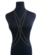 Load image into Gallery viewer, Character Bead Geometric Cross Chest Chain