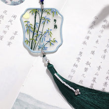 Load image into Gallery viewer, Fan-shaped pendant handmade DIY material package